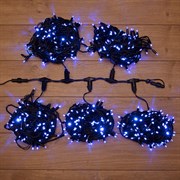 NEON-NIGHT Гирлянда "LED ClipLight" 24V, 5 нитей по 20 метров, цвет диодов Синий 323-503