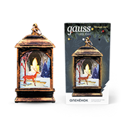 Gauss Фонарь новогодний светодиодный "Олененок" серия Holiday, ,1W, тёплый свет, бронзовый, батарейки в комплекте, HL031 Gauss Фонарь новогодний светодиодный "Олененок" серия Holiday, ,1W, тёплый свет, бронзовый, батарейки в комплекте, HL031