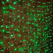 NEON-NIGHT Светов. занавес 3м светодиод. (LED) зеленый 45Вт 220-230В 235-154-6