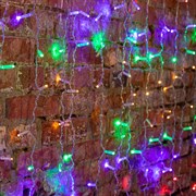 NEON-NIGHT Гирлянда "Светодиодный Дождь" 2х3м, постоянное свечение, прозрачный провод, 230 В, диоды МУЛЬТИ, 448 LED 235-159-6