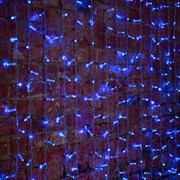 NEON-NIGHT Гирлянда "Светодиодный Дождь" 2х3м, постоянное свечение, прозрачный провод, 230 В, диоды СИНИЕ, 448 LED 235-153-6