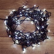 NEON-NIGHT Гирлянда светодиодная универсальная Уличная 100 LED БЕЛЫЕ 10 метров с контроллером 303-103 NEON-NIGHT Гирлянда светодиодная универсальная Уличная 100 LED БЕЛЫЕ 10 метров с контроллером 303-103