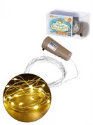 TDM Гирлянда-пробка для бутылки "Роса20" 20LED, 2м, 3000К, 3хAG13/LR44 SQ0361-0102 TDM Гирлянда-пробка для бутылки "Роса20" 20LED, 2м, 3000К, 3хAG13/LR44 SQ0361-0102