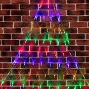 Гирлянда Сеть 2x2x1.5 м, свечение с динамикой, прозрачный ПВХ, 136 LED, 230 В, цвет свечения мультиколор (контроллер в комлекте) 215-059 Гирлянда Сеть 2x2x1.5 м, свечение с динамикой, прозрачный ПВХ, 136 LED, 230 В, цвет свечения мультиколор (контроллер в комлекте) 215-059