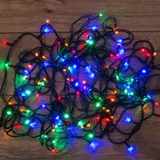 Гирлянда светодиодная универсальная 200 LED Мультиколор 20 метров, с контроллером 304-119 Гирлянда светодиодная универсальная 200 LED Мультиколор 20 метров, с контроллером 304-119