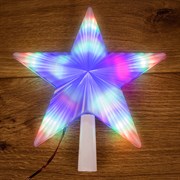 NEON-NIGHT Фигура светодиодная "Звезда" на елку цвет: RGB, 31 LED, 22 см 501-001