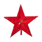 Светодиодная фигура Звезда 100 см, 200 светодиодов, с трубой и подвесом, цвет свечения красный NEON-NIGHT 514-274