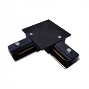 Elektrostandard TRCM-1-1-L-BK / Коннектор угловой для однофазного встраиваемого шинопровода (черный) a049560