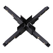 Novotech 135128 SHINO NT21 000 черный Соединитель с токопроводом для шинопровода Х-образный IP20 48V FLUM 135128 Novotech 135128 SHINO NT21 000 черный Соединитель с токопроводом для шинопровода Х-образный IP20 48V FLUM 135128