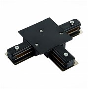 ST Luce ST013.439.00 Коннектор T-образный для однофазного встраиваемого шинопровода Черный ST013.439.00