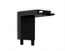 Ambrella Коннектор угловой внутренний для накладного шинопровода Magnetic Ultra Slim GV1104 BK черный IP20 48V 26*26*26 GV1104 Ambrella Коннектор угловой внутренний для накладного шинопровода Magnetic Ultra Slim GV1104 BK черный IP20 48V 26*26*26 GV1104