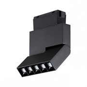 Novotech 358535 SHINO NT21 000 черный трековый светильник для низковольного шинопровода IP20 LED 4000K 12W 48V KIT 358535