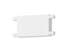 Ambrella Коннектор прямой для накладного шинопровода Magnetic Ultra Slim GV1107 WH белый 46*26*26 GV1107 Ambrella Коннектор прямой для накладного шинопровода Magnetic Ultra Slim GV1107 WH белый 46*26*26 GV1107