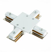 ST Luce ST013.549.00 Коннектор X-образный для однофазного встраиваемого шинопровода Белый ST013.549.00