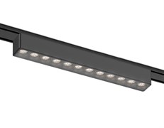 Ambrella Светильник светодиодный трековый для шинопровода Magnetic Ultra Slim GV1409 BK черный IP20 12W 4200K 48V 24° 230*26*24 GV1409