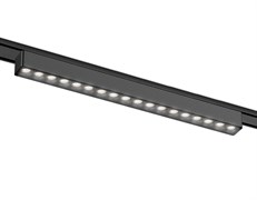 Ambrella Светильник светодиодный трековый для шинопровода Magnetic Ultra Slim GV1416 BK черный IP20 18W 4200K 48V 24° 338*26*24 GV1416