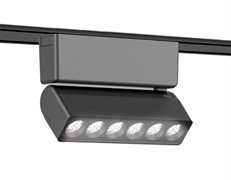 Ambrella Светильник светодиодный трековый для шинопровода Magnetic Ultra Slim GV1469 BK черный IP20 6W 4200K 48V 24° 122*26*80 GV1469
