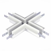 ST LUCE ST007.500.12 Коннектор X-образный для встраиваемого магнитного шинопровода Белый ST007.500.12