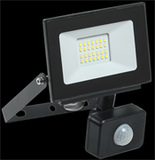 IEK Прожектор СДО 06-20Д светодиодный черный с ДД IP54 6500K LPDO602-20-65-K02