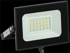 IEK Черный Прожектор LED СДО 06-20 IP65 4000 K LPDO601-20-40-K02