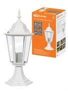 TDM Светильник 6060-24 садово-парковый шестигранник, 60Вт, стойка, белый SQ0330-0064