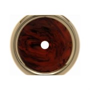 Декоративная промежуточная накладка для поворотных выключателей/кнопок, Berker Palazzo цвет: коричневый 109511