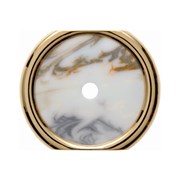 Декоративная промежуточная накладка для поворотных выключателей/кнопок, Berker Palazzo цвет: Белый 109510