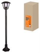 TDM Светильник садово-парковый "СИТИ" НТУ 07-60-002 У1 4-х гранник на стойке h=1120 мм черный SQ0330-1305