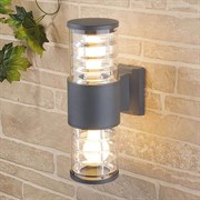 Elektrostandard 1407 TECHNO / Светильник садово-парковый серый a032621