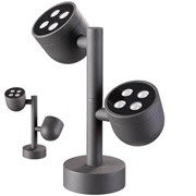 Novotech 358117 NT19 149 темно-серый  Ландшафтный светильник IP65 LED 3000К 20W 100-240V GALEATI 358117