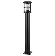Odeon Light 4964/1F NATURE ODL22 581 черный/стекло Ландшафтный светильник на столбе E27 1*60W IP44 MAGUS 4964/1F
