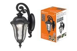 TDM Светильник садово-парковый "Вена" 60 Вт, вниз, алюм., прозрачное/черный, Е27 SQ0330-0203