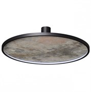 Odeon Light 5078/55L L-VISION ODL24 черн./серо-беж./металл/натур.камень/акрил Настен.-потолочн.cветильн. LED 55W 3000K STOFLAKE 5078/55L