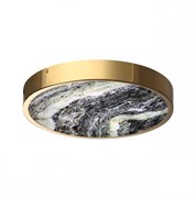 Odeon Light 5079/30L L-VISION ODL24 зол/серо-бежевый/металл/натур.камень/акрил Настен.-потолочн. cветил. с переключ.цветов.темпер. LED 30W 3000К/4000K 5079/30L