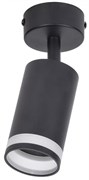 IEK Светильник 4006 настенно-потолочн. GU10 черный LT-USB0-4006-GU10-1-K02