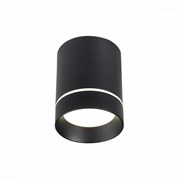 ST LUCE  ST115.432.12 Светильник потолочный Черный LED 1*12W 3000K 840Lm Ra>90 120о IP20 D79xH100 170-240V ST115.432.12