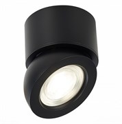 ST LUCE  ST654.442.10 Светильник потолочный Черный LED 1*10W 4000K 850Lm Ra>90 38о IP20 D95xH96 180-240V ST654.442.10