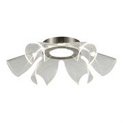 ST LUCE SL6235.102.20 Светильник потолочный Никель/Прозрачный LED 1*20W 4000K SL6235.102.20