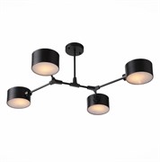 Evoluce SLE183402-04 светильник потолочный чёрный / чёрный E14 4*60W SLE183402-04