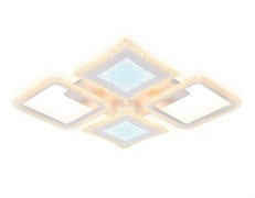 Ambrella Потолочный светодиодный светильник с пультом FA430/4 WH белый 112W 750*670*80  (ПДУ РАДИО 2.4G) FA430