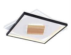 Ambrella Светильник светодиодный потолочный FL4791 WH/BK/WD белый/черный/дерево 77W 3000-6000K 515*515*50 (без ПДУ) FL4791