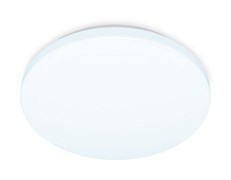 Ambrella Потолочный светодиодный светильник FZ1009 WH белый 21W 6400K D320*55 (Без ПДУ) FZ1009