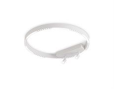Ambrella Светильник потолочный светодиодный FL5807/1+2 WH белый 40W 3000K/4200K/6400K D600*95 (без ПДУ) FL5807