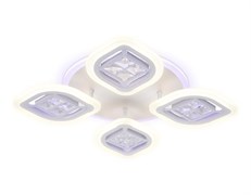 Ambrella Потолочный светодиодный светильник с пультом FA280/4 WH белый 69W 530*530*80 (ПДУ РАДИО 2.4G) FA280