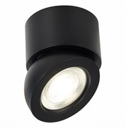 ST LUCE  ST654.432.10 Светильник потолочный Черный LED 1*10W 3000K 850Lm Ra>90 38о IP20 D95xH96 180-240V ST654.432.10