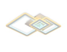 Ambrella Потолочный светодиодный светильник с пультом FA862 WH белый 79W 550*530*120 (ПДУ РАДИО 2.4) FA862