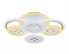 Ambrella Потолочный светодиодный светильник с пультом FA2951/6 WH белый 4200K/3000K+6400K/6400K+3000K 125W 550*405*150 (ПДУ ИК) FA2951