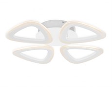 Ambrella Потолочный светодиодный светильник с пультом FA4482/4 WH белый 4200K/3000K+6400K/6400K+3000K 45W 405*405*80 (ПДУ ИК) FA4482