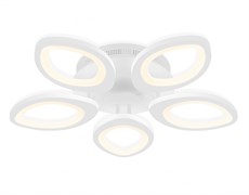 Ambrella Потолочный светодиодный светильник с пультом FA4492/5 WH белый 4200K/3000K/6400K 63W D520*85 (ПДУ ИК) FA4492