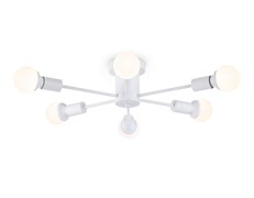 Ambrella Потолочный светильник в стиле лофт TR80401/6 WH белый E27/6 max 60W D780*150 TR80401
